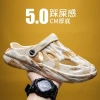 Giày Lỗ Dừa Nam Mùa Hè Sandal Thoáng Khí Chống Trượt Đi Biển Giá 205.200đ 7