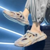 Giày Lỗ Dừa Nam Mùa Hè Sandal Thoáng Khí Chống Trượt Đi Biển Giá 205.200đ 8