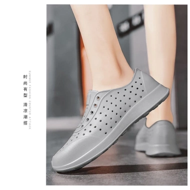 Giày lỗ thể thao WNC-Native EVA không thấm nước - Giày nhựa đi mưa 175k 9
