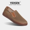 Giày Lười Nam YIDISEN Lưới Thoáng Khí, Đế Mềm Chống Mài Mòn, Du Lịch Hè 172k