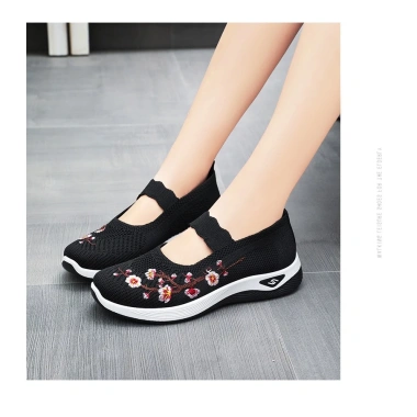 Giày lười nữ trung niên cho bà nội bà ngoại, thoải mái đi bộ, thể dục, du lịch, 189.000đ 8