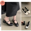 Giày Mary Jane Búp Bê Nữ Mũi Vuông Quai Dẹt Ngang Siêu Êm - Giá chỉ 185.000đ