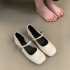 Giày Mary Jane Búp Bê Nữ Mũi Vuông Quai Dẹt Ngang Siêu Êm - Giá chỉ 185.000đ 9
