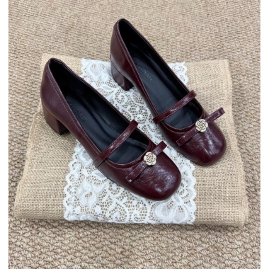 Giày Mary Jane Nữ Cao 5p Đỏ Xinh Xắn - Sale Tết Giá 239.000 VNĐ 1 Giày Mary Jane Nữ Cao 5p Đỏ Xinh Xắn - Sale Tết Giá 239.000 VNĐ 1