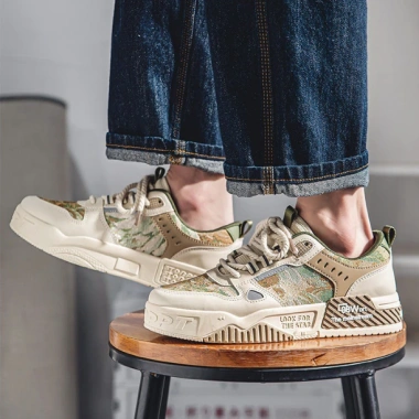 Giày Nam Urban Sneaker Dây To Vải Tweed Đế Cao Su - 119k BST Tết 2.026 2Seven G08 5