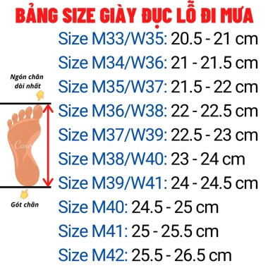 Giày nhựa D93 đi mưa đi biển, thời trang, size nam nữ, giá 129k 2