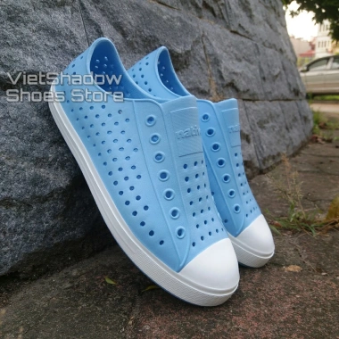 Giày nhựa đi mưa WNC-NATIVE LUCHI siêu nhẹ không thấm nước - Màu xanh da trời 7