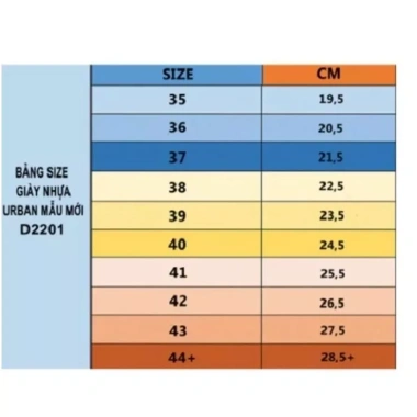 Giày nhựa lỗ Urban nam nữ siêu nhẹ Eva chống nước, đi mưa đi biển - Giá 165k 9