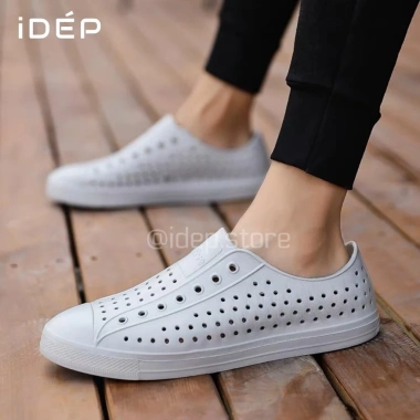 Giày Nhựa Lười Nam Nữ EVA Siêu Nhẹ Chống Nước, Lỗ Tổ Ong Thoáng Khí - 79k
