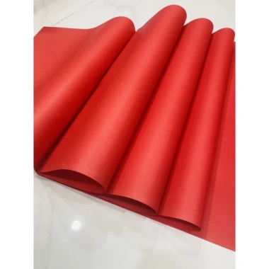 Giấy nhung đỏ gấp quạt có sẵn nếp gấp - Pháo giấy trang trí Tết, phụ kiện giá 6.990đ