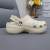 Giày Nữ Cross Clog Platform 5p Đế Cao Quảng Châu Giá 289k Tặng 10 Sticker 10