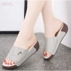 Giày nữ sandal đế cao 5p nhẹ, thích hợp đi biển và dự tiệc - Giá 101.549 VND 8