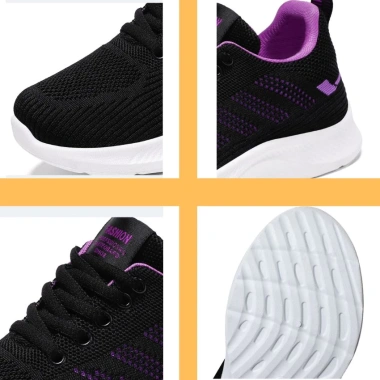 Giày nữ thể thao GTTN41 vải thông hơi - Đa năng đi làm, chạy bộ, tập gym, giảm còn 155k