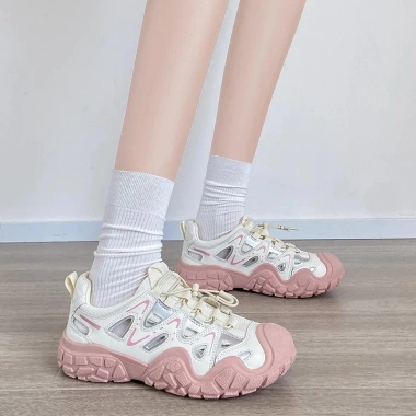 Giày Nữ Thể Thao Mùa Thu 2.025 - Đế dày, leo núi, đi bộ đường dài, giá 215k