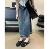 Giày quai hậu nữ sandal đế cao 2cm bít mũi da mềm đi chơi Hàn Quốc MS36 189.000₫ 3