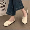 Giày quai hậu nữ sandal đế cao 2cm bít mũi da mềm đi chơi Hàn Quốc MS36 189.000₫ 7