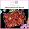 Giấy rơm kim tuyến 3mm - Raffia óng ánh lót hộp quà sang trọng cao cấp 2
