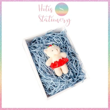 Giấy rơm kim tuyến 3mm - Raffia óng ánh lót hộp quà sang trọng cao cấp