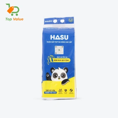 Giấy rút đáy HASU đa năng cao cấp 1.280 tờ - Giá chỉ 69.541₫, tiết kiệm 13%