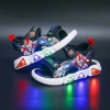Giày Sandal Bé Trai LED Dạ Quang Đế Mềm Chống Trơn Trượt Thời Trang Hoạt Hình 6