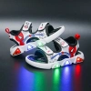 Giày Sandal Bé Trai LED Dạ Quang Đế Mềm Chống Trơn Trượt Thời Trang Hoạt Hình 8