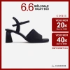 Giày Sandal Cao Gót Mũi Vuông Đen Thời Trang Tết 2.026 – Giá Ưu Đãi 345k