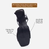 Giày Sandal Cao Gót Mũi Vuông Đen Thời Trang Tết 2.026 – Giá Ưu Đãi 345k 6