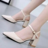 Giày sandal cao gót nữ mũi nhọn 5cm - Thời trang sang trọng, giá chỉ 91.000 VND 3