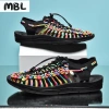Giày sandal đan chéo size lớn 35-48 thời trang đi biển cho cặp đôi giảm giá