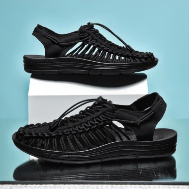 Giày sandal đan chéo size lớn 35-48 thời trang đi biển cho cặp đôi giảm giá 10