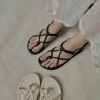 Giày sandal dây đan thắt dây Nari - Đế cao cấp, êm chân, tăng size, chỉ 190k