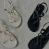 Giày sandal dây đan thắt dây Nari - Đế cao cấp, êm chân, tăng size, chỉ 190k 5
