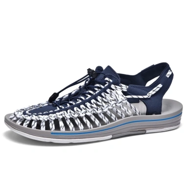 Giày sandal dệt gọn nhẹ chống trượt thời trang mùa hè nam nữ giá 299.900₫