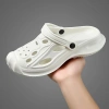 Giày sandal mũi lượn sóng đế Êm Thoáng trắng sữa – Đẹp mắt, thoải mái đi biển 6