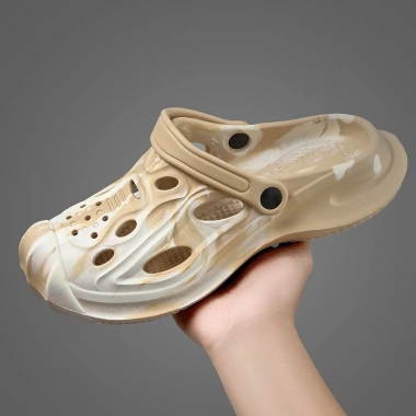 Giày sandal mũi lượn sóng đế Êm Thoáng trắng sữa – Đẹp mắt, thoải mái đi biển 9