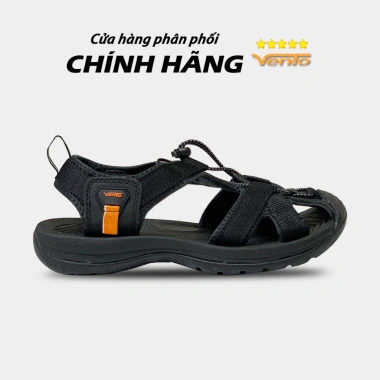 Giày sandal nam bít mũi Vento NV7.606 đen - Phượt leo núi, giá ưu đãi 299.000₫