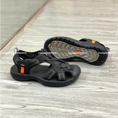 Giày sandal nam bít mũi Vento NV7.606 đen - Phượt leo núi, giá ưu đãi 299.000₫