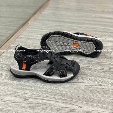 Giày sandal nam bít mũi Vento NV7.606 đen - Phượt leo núi, giá ưu đãi 299.000₫