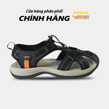 Giày sandal nam bít mũi Vento NV7.606 đen - Phượt leo núi, giá ưu đãi 299.000₫