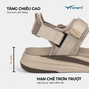 Giày Sandal Nam Nữ TIAIPI T766 Đi Học Đi Làm Đủ Màu Giá 330k Thoáng Mát Đệm Êm 6 Giày Sandal Nam Nữ TIAIPI T766 Đi Học Đi Làm Đủ Màu Giá 330k Thoáng Mát Đệm Êm 6