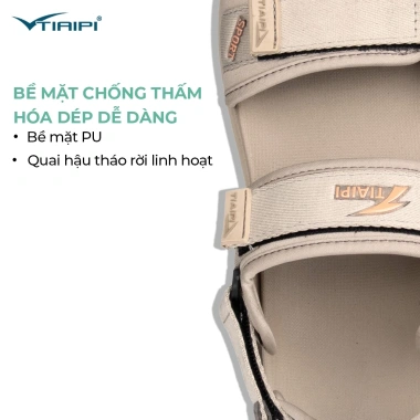 Giày Sandal Nam Nữ TIAIPI T766 Đi Học Đi Làm Đủ Màu Giá 330k Thoáng Mát Đệm Êm