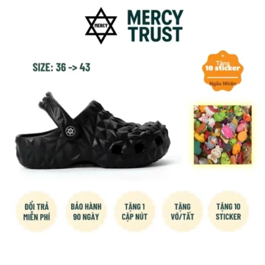 Giày sandal Nerdy nam nữ đế cao 4cm, quai da phối dù êm bền, quai hậu tháo rời - màu xám 5