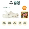 Giày sandal Nerdy nam nữ đế cao 4cm, quai da phối dù êm bền, quai hậu tháo rời - màu xám 7