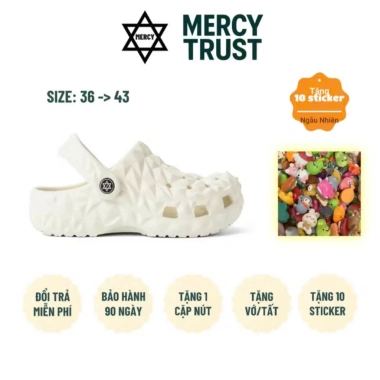 Giày sandal Nerdy nam nữ đế cao 4cm, quai da phối dù êm bền, quai hậu tháo rời - màu xám 7