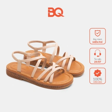 Giày sandal nữ BQ SD 822-45 đế bằng êm chân, thoải mái Giá 280.720 VND