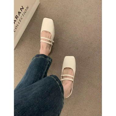 Giày sandal nữ đế bệt mềm, quai ngang Hàn Quốc MS22 - 185.900 VND, đi chơi, học