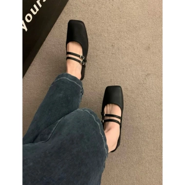 Giày sandal nữ đế bệt mềm, quai ngang Hàn Quốc MS22 - 185.900 VND, đi chơi, học