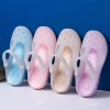 Giày Sandal Nữ Đế Mềm Lỗ Siêu Nhẹ Chống Trơn Trượt Jelly - Phong Cách Mùa Hè Du Lịch Đến Biển 199k-165k