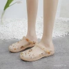 Giày Sandal Nữ Đế Mềm Lỗ Siêu Nhẹ Chống Trơn Trượt Jelly - Phong Cách Mùa Hè Du Lịch Đến Biển 199k-165k 4