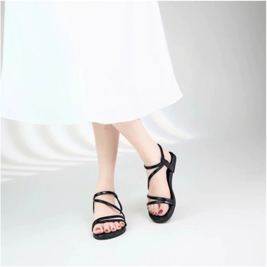 Giày Sandal Nữ Doly Shoes Quai Mảnh Đế Bệt Phối Chun - Xinh Đi Học, Chơi, Biển, Giá 99.027₫ 8